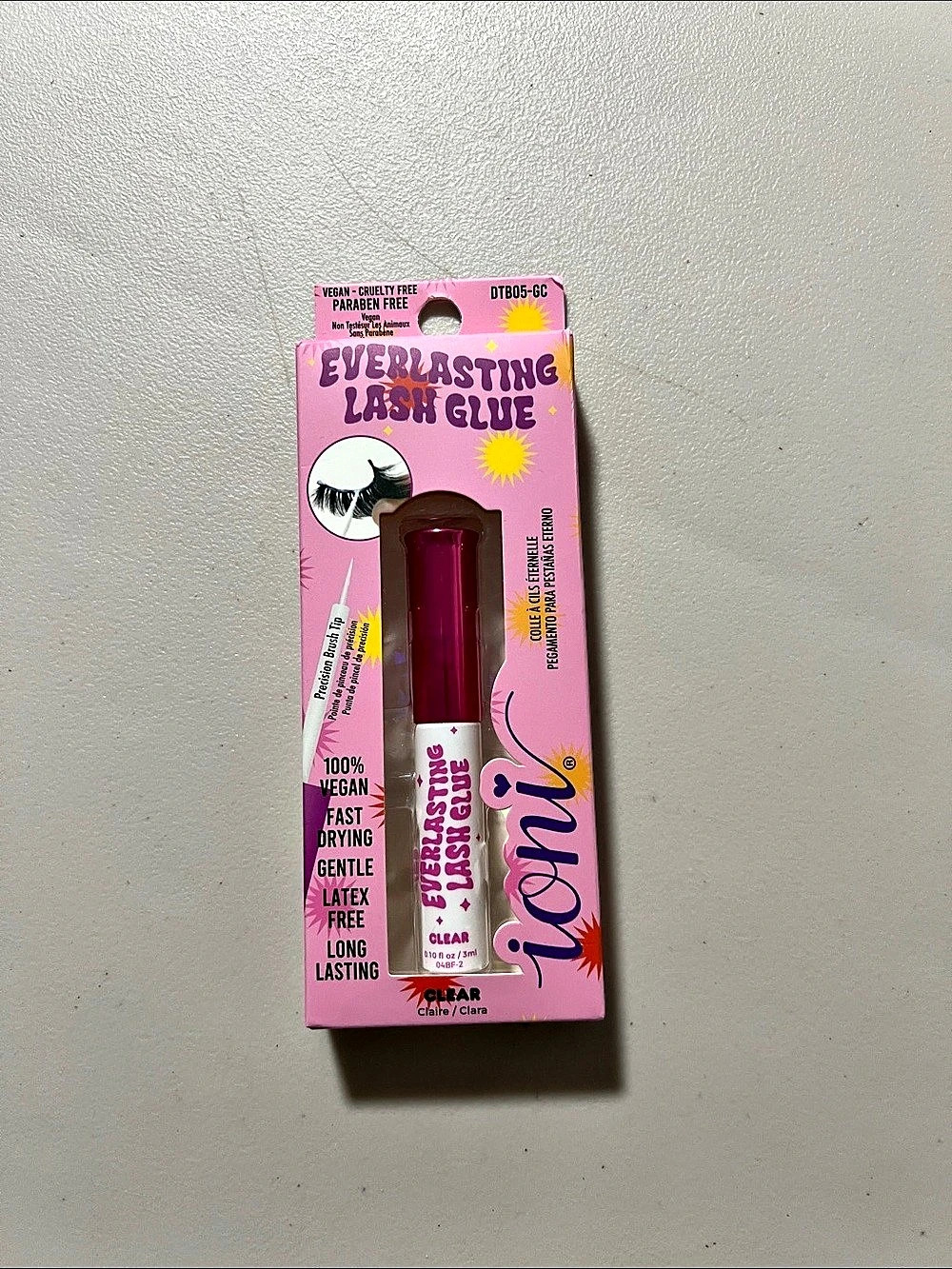 ioni Everlasting Lash Glue Clear Lash Glue NWT